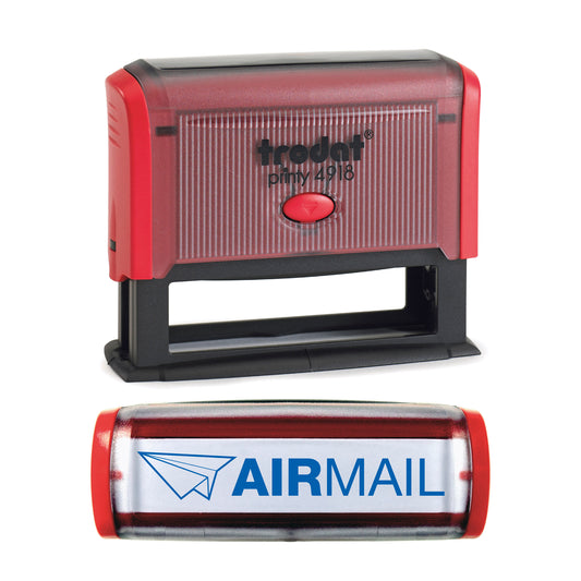 Air Mail - Par Avion - Rubber Stamp - Trodat 4918 - 75mm x 12mm Impression
