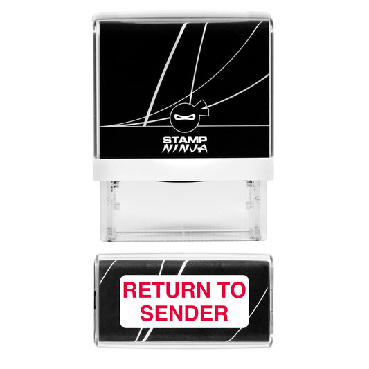 Return To Sender Stamp - Self Inking - 37mm x 12mm