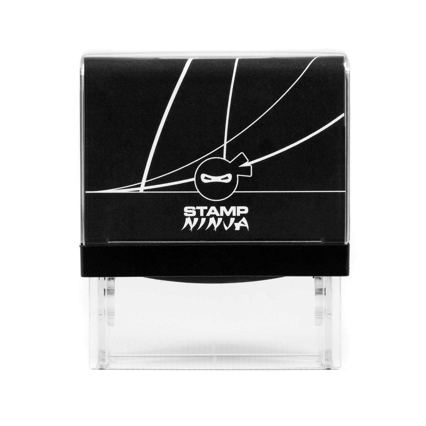 Custom Self-Inking Signature Stamp - Upload Your Signature - 48mm x 18mm