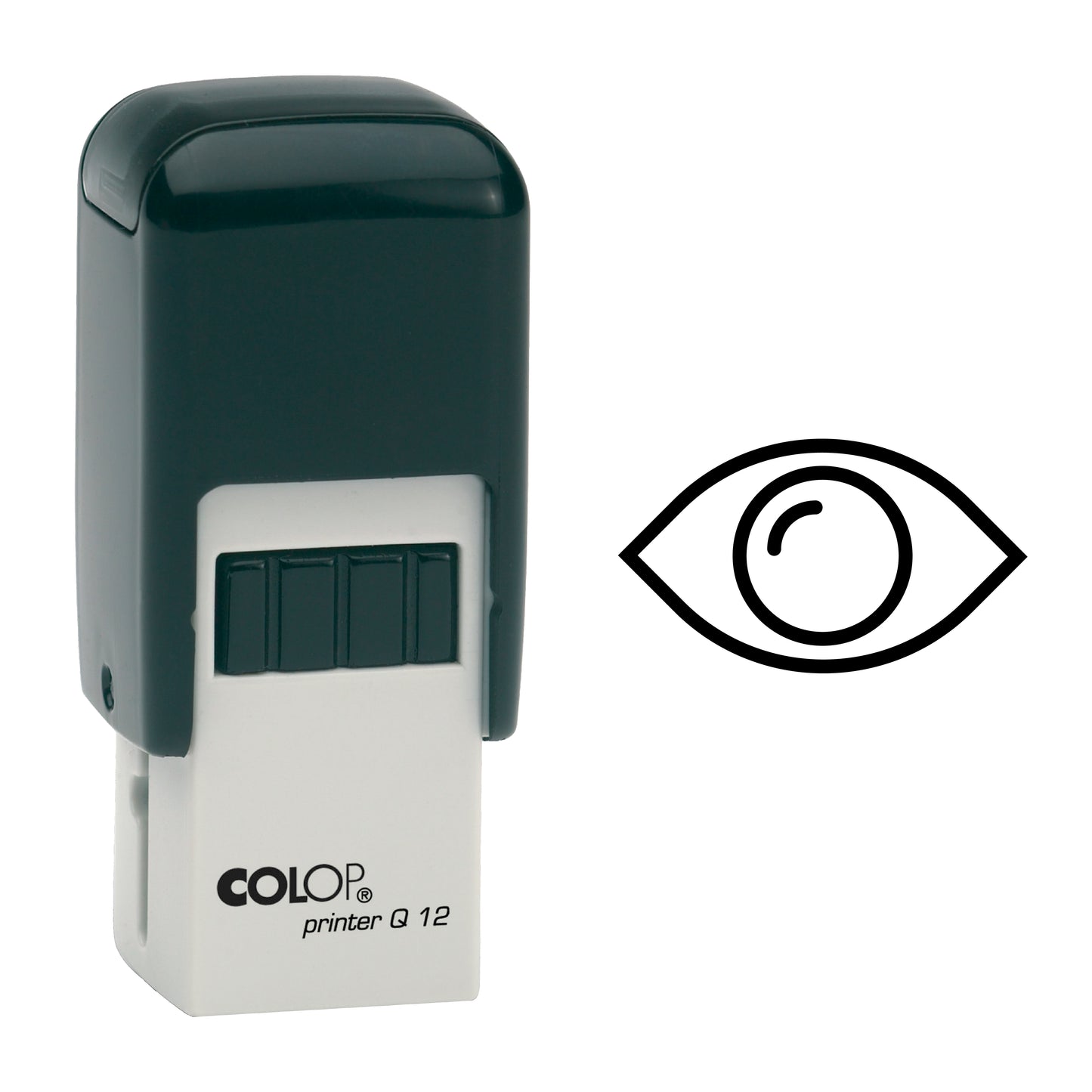 Eye - Loyalty Card Rubber Stamp - 11mm x 11mm Impression