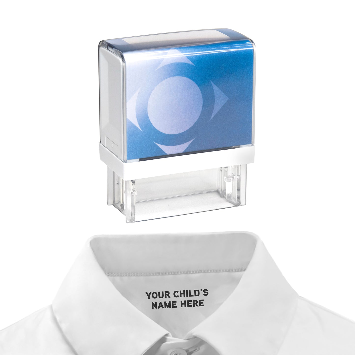 School Uniform Clothing Marker Rubber Stamp - 38mm x 14mm - Self Inking