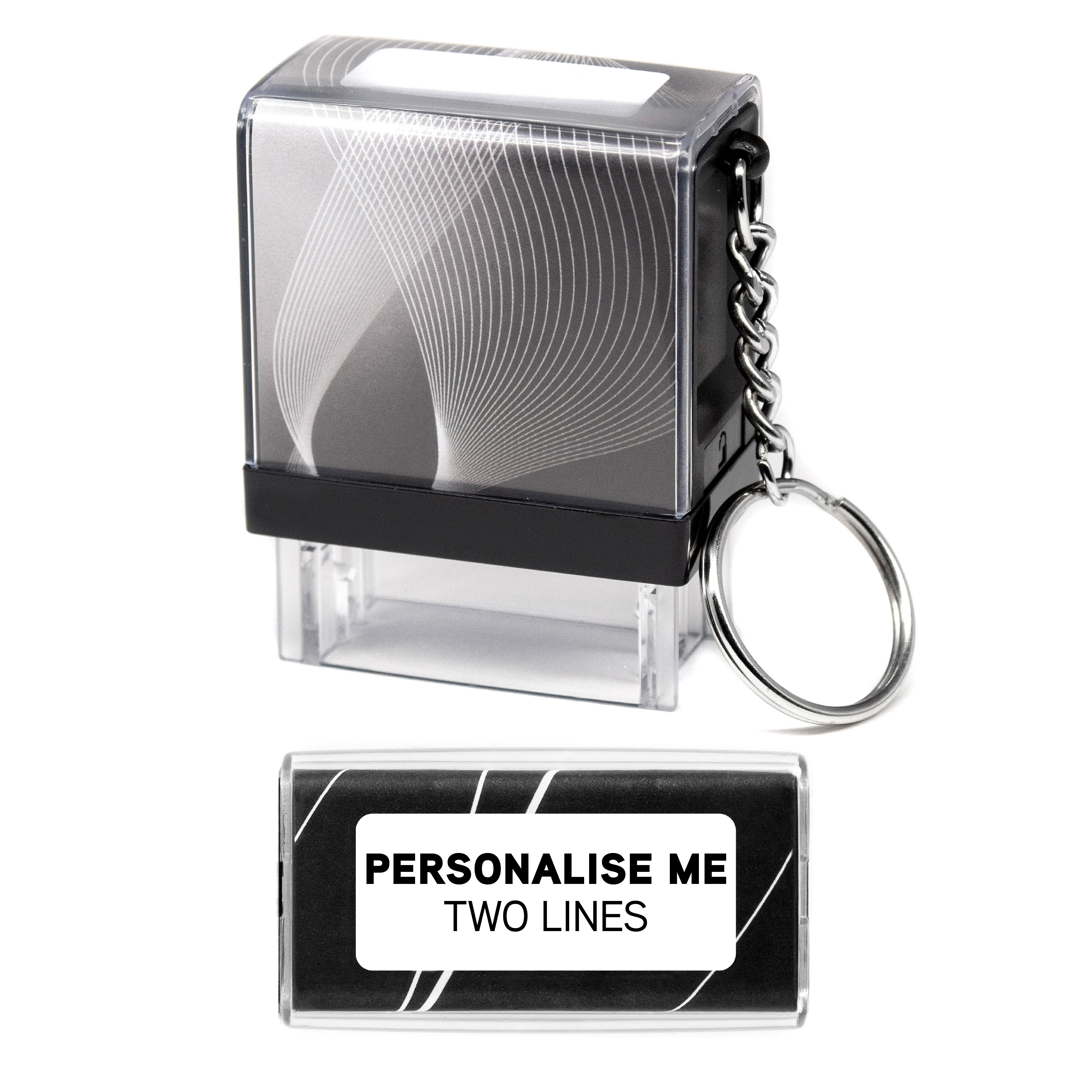 Keychain stamp on sale