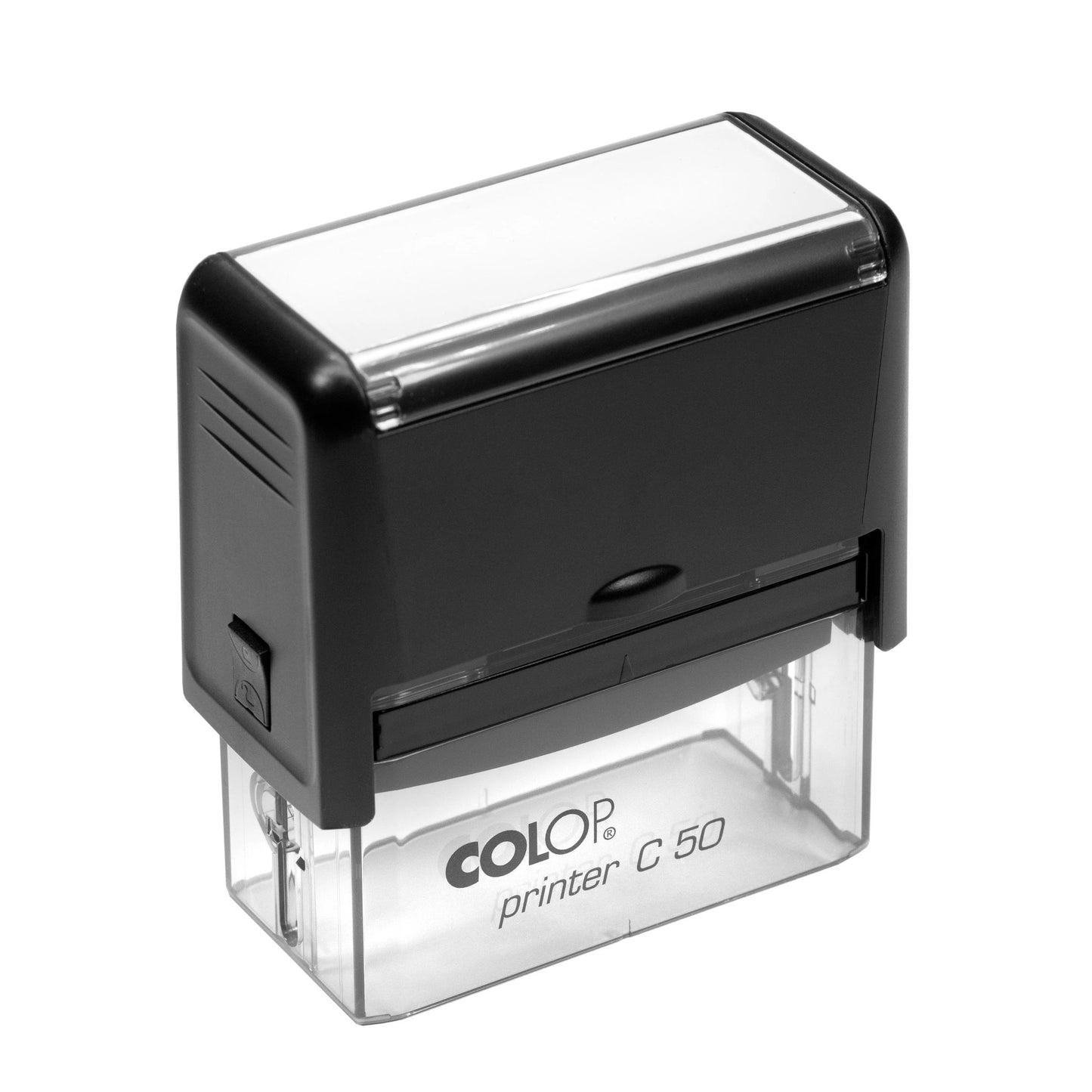 UV Security Stamp with Invisible UV Ink | Custom Personalised Stamp for Asset Marking, Property Identification, Anti - Theft Security & Document Verification | COLOP Printer C50