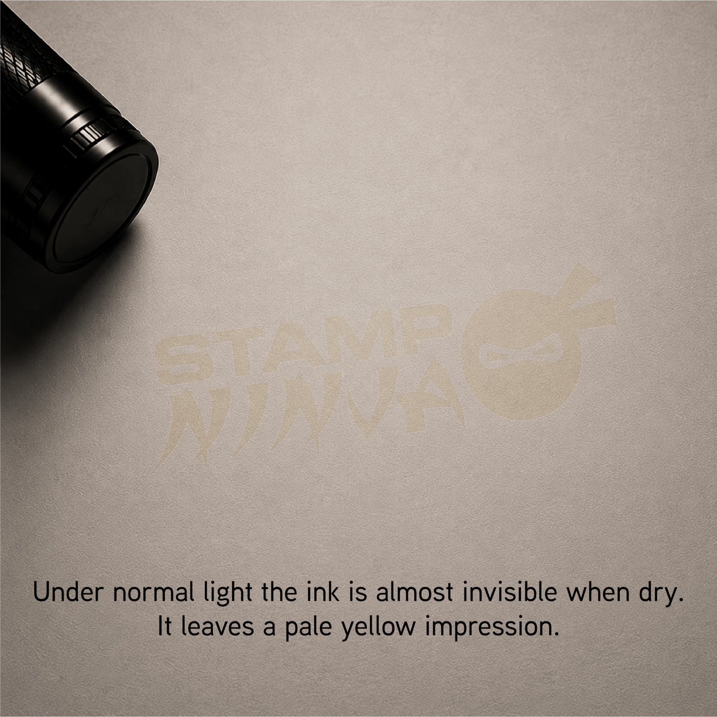UV Security Stamp with Invisible UV Ink | Custom Personalised Stamp for Asset Marking, Property Identification, Anti - Theft Security & Document Verification | COLOP Printer Q30