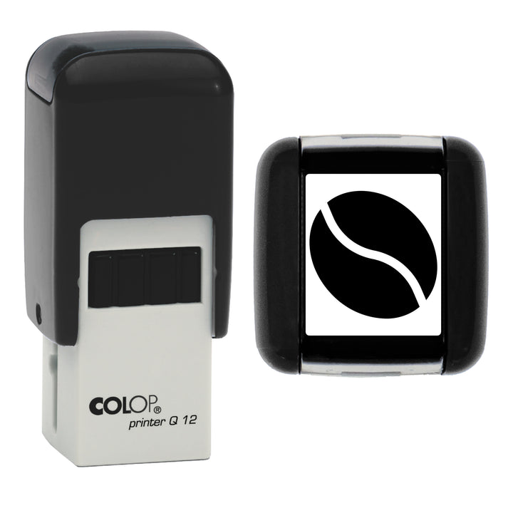 Coffee Bean Loyalty Card Stamp, 12 x 12mm, COLOP Q12