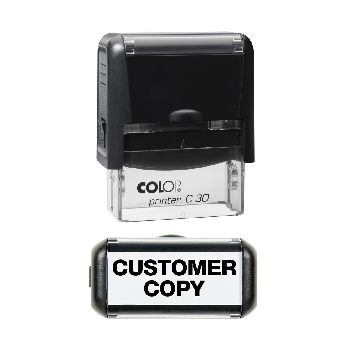 Customer Copy - 45mm x 15mm Impression