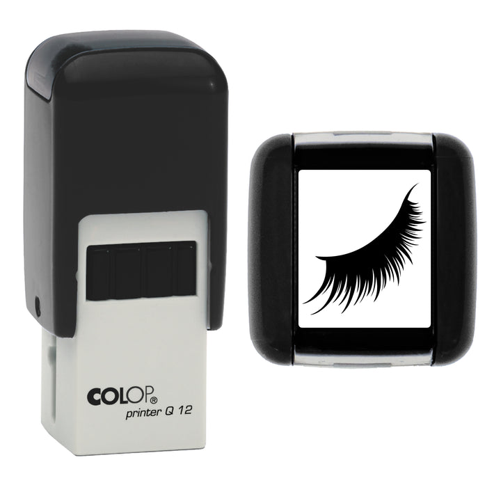 Fake Lashes Loyalty Card Stamp, 12 x 12mm, COLOP Q12