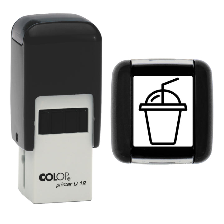 Soft Drink Loyalty Card Stamp, 12 x 12mm, COLOP Q12
