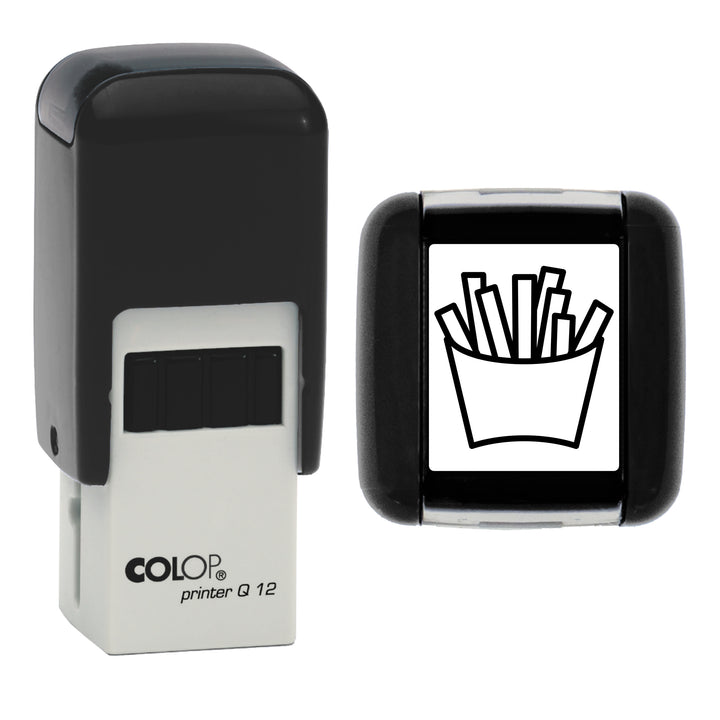 Fries Loyalty Card Stamp, 12 x 12mm, COLOP Q12