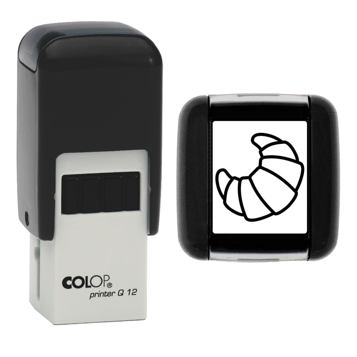 Croissant Loyalty Card Stamp, 12 x 12mm, COLOP Q12