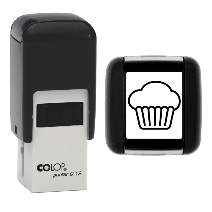 Muffin Loyalty Card Stamp, 12 x 12mm, COLOP Q12