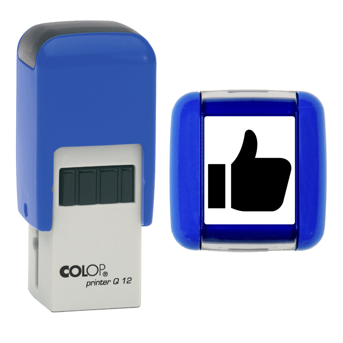 Thumbs Up stamp, COLOP Q12, black ink