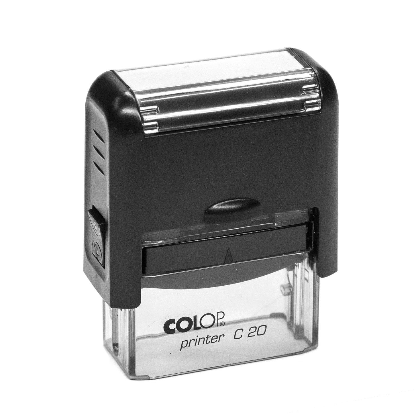 UV Security Stamp with Invisible UV Ink | Custom Personalised Stamp for Asset Marking, Property Identification, Anti-Theft Security & Document Verification | COLOP Printer C20