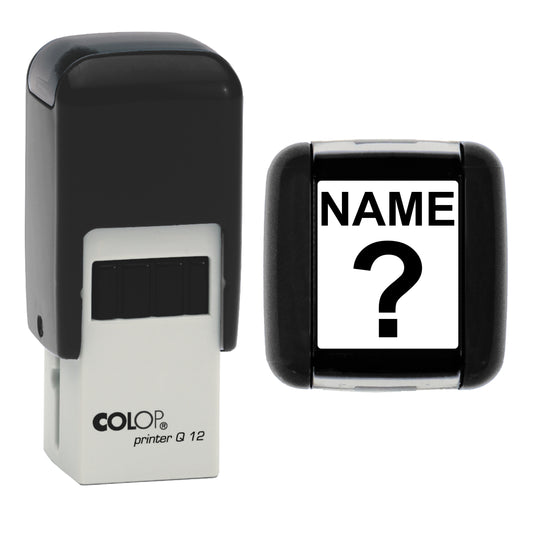Name Question Mark Stamp, 12 x 12mm, COLOP Q12