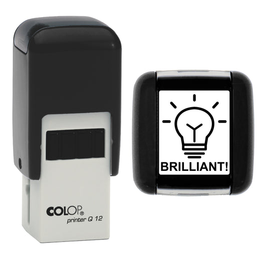 Brilliant Lightbulb Stamp, 12 x 12mm, COLOP Q12