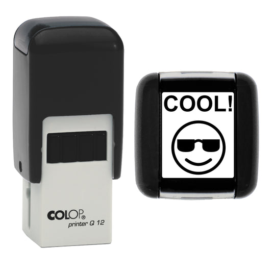 Cool Sunglasses Stamp, 12 x 12mm, COLOP Q12