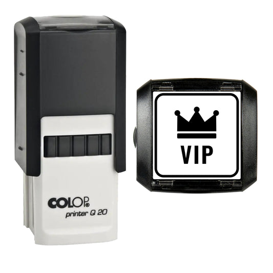 VIP Event Ticket Stamp, COLOP Q20, 20 x 20mm, black ink