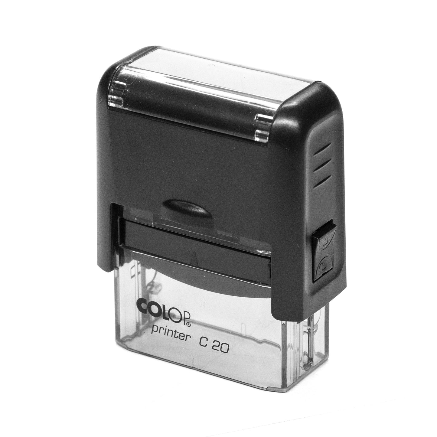UV Security Stamp with Invisible UV Ink | Custom Personalised Stamp for Asset Marking, Property Identification, Anti-Theft Security & Document Verification | COLOP Printer C20