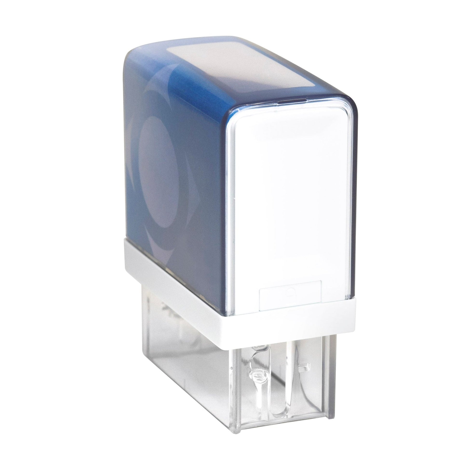 37 x 12mm - Custom Made Self - Inking Rubber Stamp - Up to 3 Lines of Personalised Text