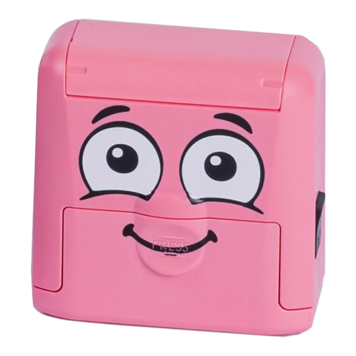 Personalised School Uniform Name Stamp – 38 × 14mm Textile Stamp - Marky - Pink