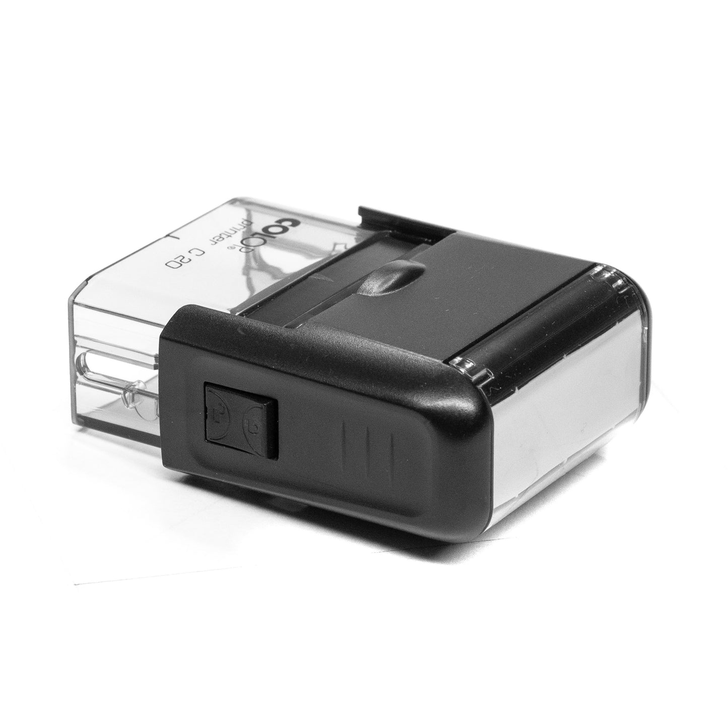 UV Security Stamp with Invisible UV Ink | Custom Personalised Stamp for Asset Marking, Property Identification, Anti-Theft Security & Document Verification | COLOP Printer C20