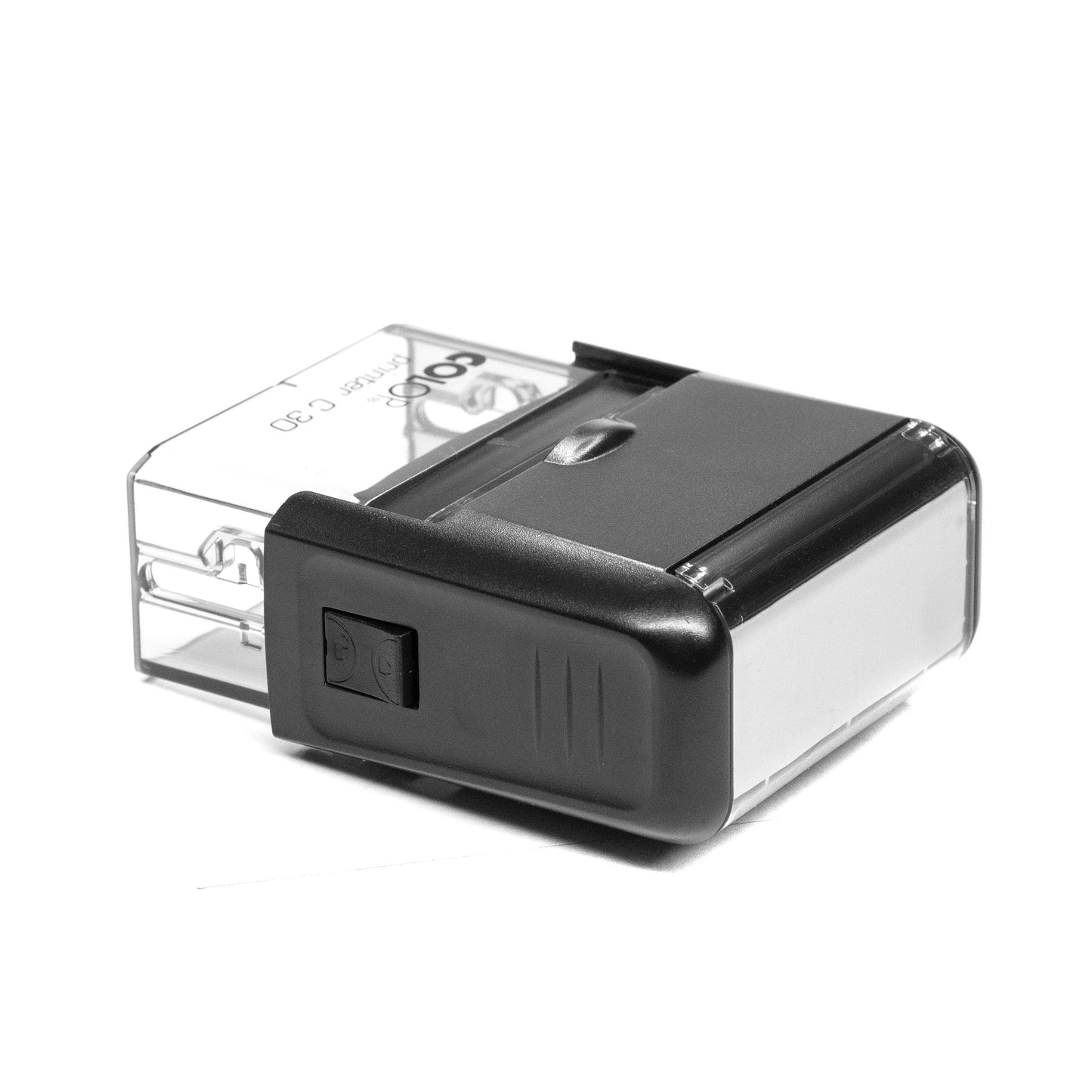UV Security Stamp with Invisible UV Ink | Custom Personalised Stamp for Asset Marking, Property Identification, Anti-Theft Security & Document Verification | COLOP Printer C30