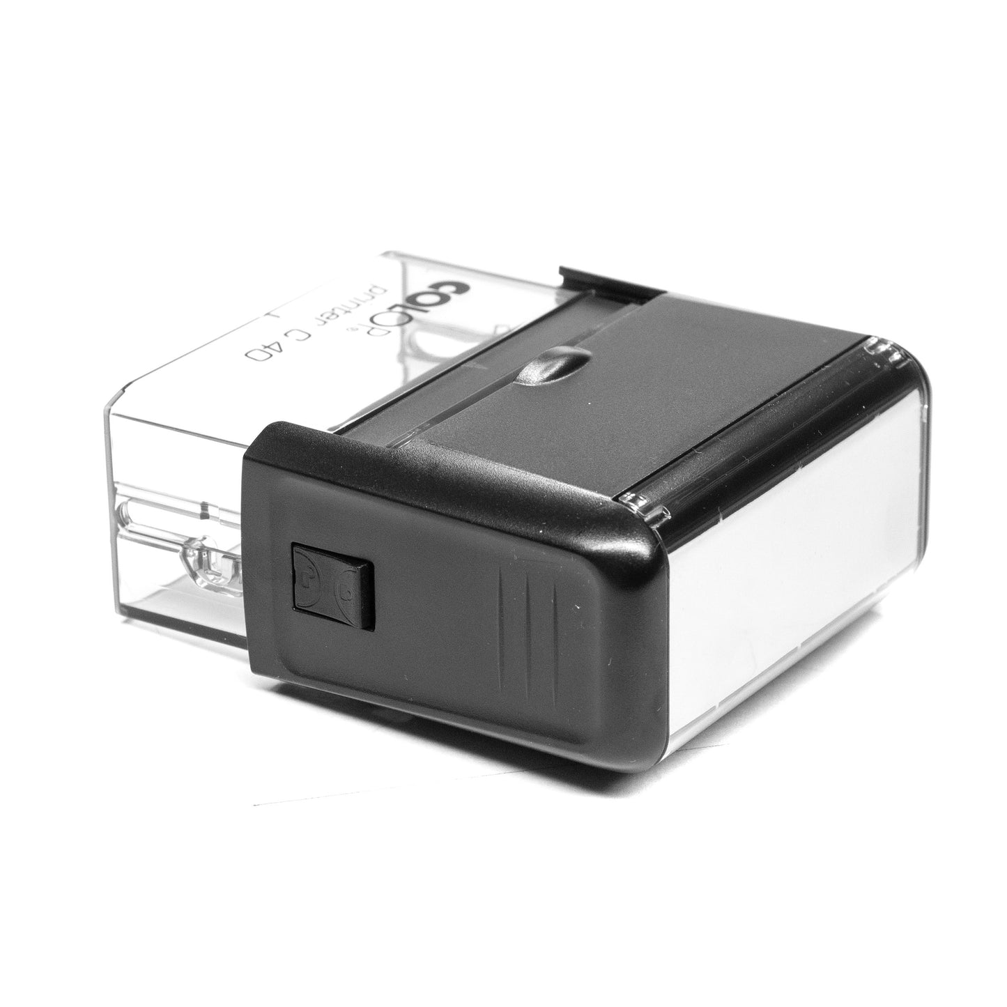 UV Security Stamp with Invisible UV Ink | Custom Personalised Stamp for Asset Marking, Property Identification, Anti-Theft Security & Document Verification | COLOP Printer C40