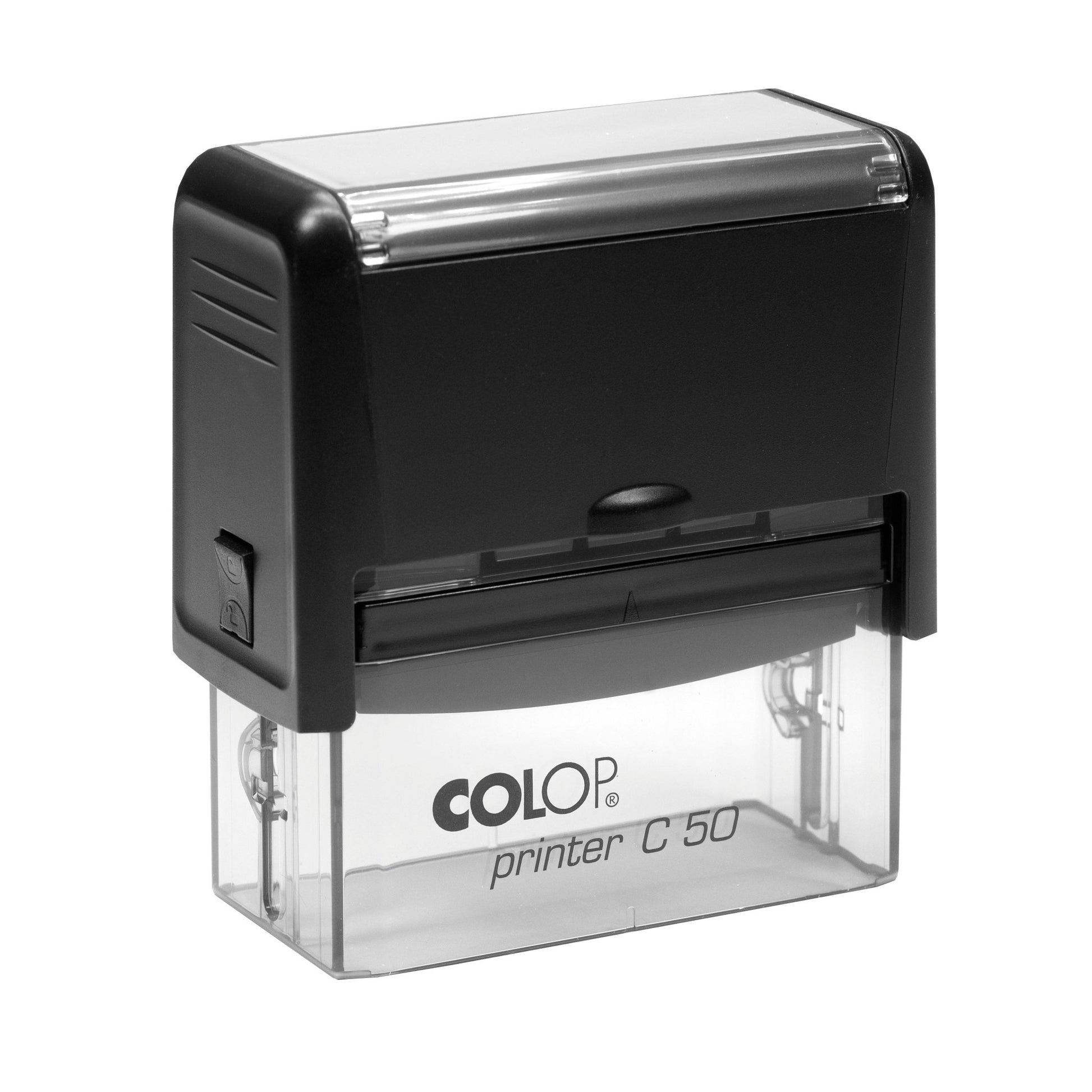 70 x 30mm - Custom Made Self - Inking Rubber Stamp - Up to 6 Lines of Personalised Text