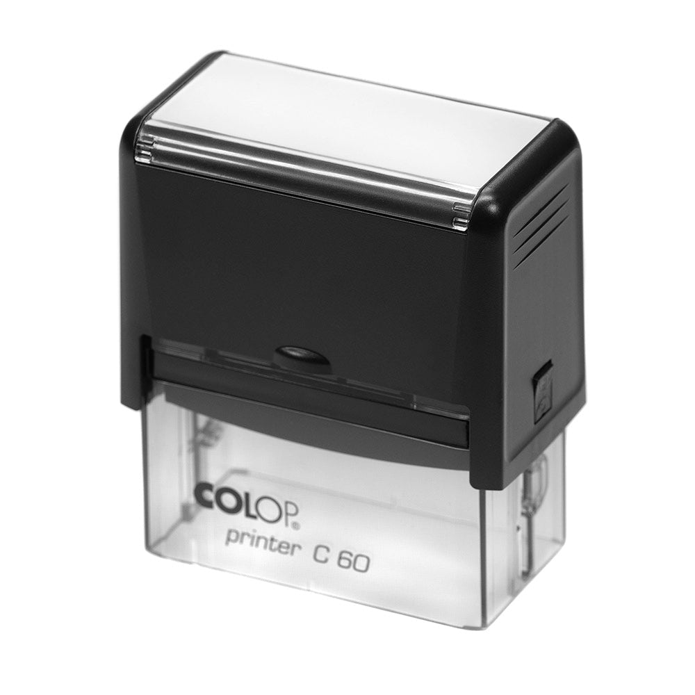 77 x 36mm - Custom Made Self - Inking Rubber Stamp - Up to 6 Lines of Personalised Text