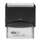 77 x 36mm - Custom Made Self-Inking Rubber Stamp - Up to 6 Lines of Personalised Text