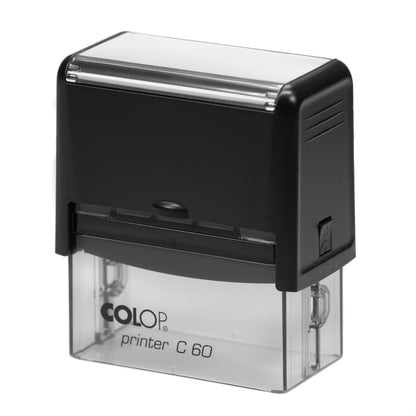 UV Security Stamp with Invisible UV Ink | Custom Personalised Stamp for Asset Marking, Property Identification, Anti-Theft Security & Document Verification | COLOP Printer C60