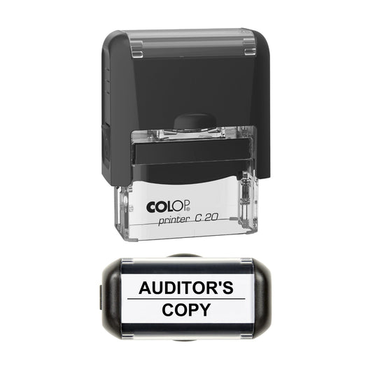 Auditor's Copy Stamp, 37 x 12mm, COLOP C20