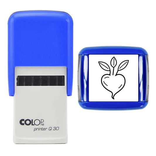 Beetroot Botanical Stamp, 30 x 30mm, COLOP Q30