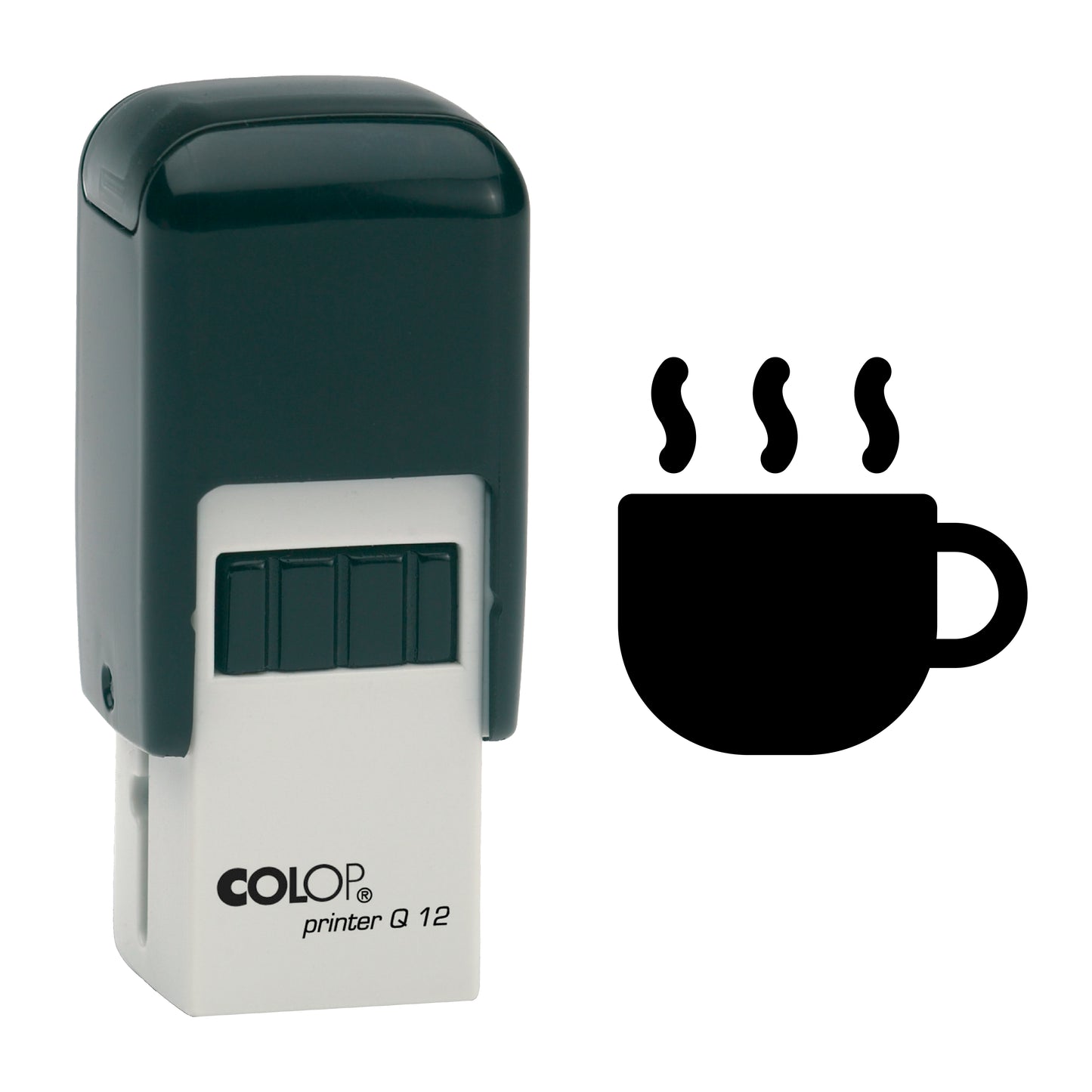 Coffee Cup - Loyalty Card Rubber Stamp - 11mm x 11mm Impression