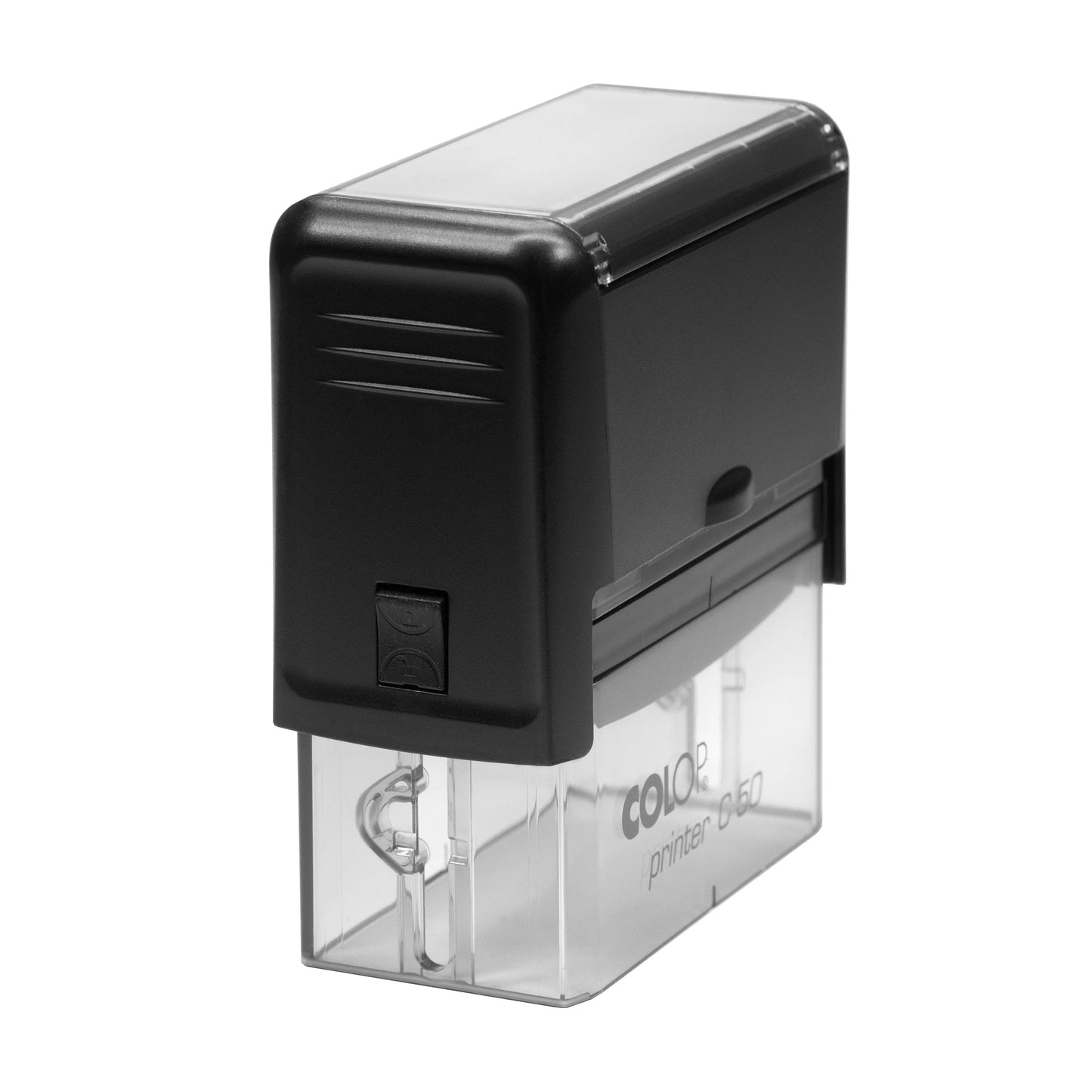 UV Security Stamp with Invisible UV Ink | Custom Personalised Stamp for Asset Marking, Property Identification, Anti-Theft Security & Document Verification | COLOP Printer C50