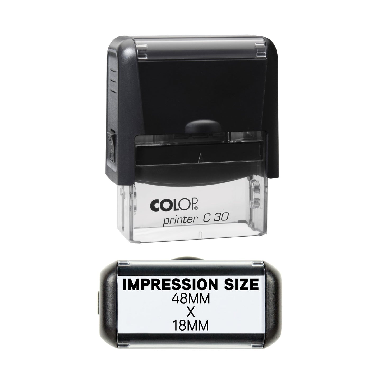 CD Balance Check / Checked and Verified by - Self - Inking Rubber Stamp 48mm x 18mm