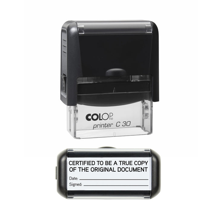Certified Copy Legal Copy Stamp, 45 x 18mm, COLOP C30