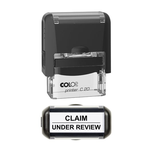 Claim Under Review Stamp, 37 x 12mm, COLOP C20