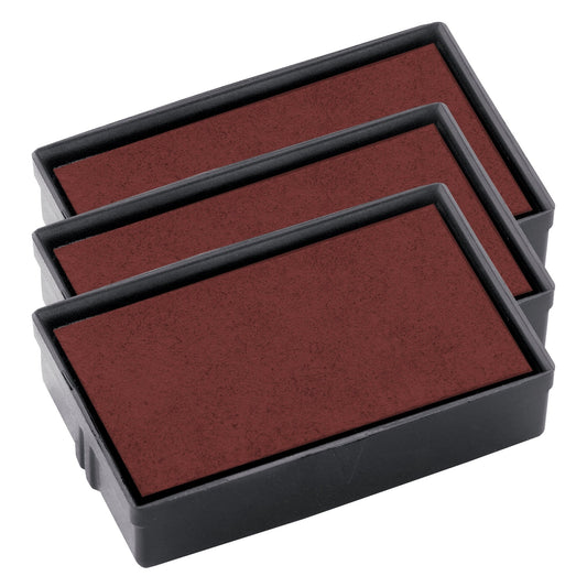 COLOP E/10 Replacement Ink Pads – Pack of 3 E10 Refill Pads Compatible with Printer 10 & Compact 10 Self Inking Stamps