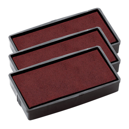 COLOP E/20 Replacement Ink Pads – Pack of 3 E20 Refill Pads Compatible with Printer 20 & Compact 20 Self Inking Stamps