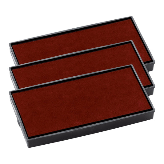 COLOP E/50 Replacement Ink Pads – Pack of 3 E50 Refill Pads Compatible with Printer 50 & Compact 50 Self Inking Stamps