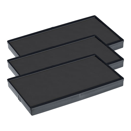 COLOP E/60 Replacement Ink Pads – Pack of 3 E60 Refill Pads Compatible with Printer 60 & Compact 60 Self Inking Stamps