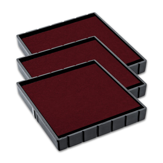 COLOP E/Q43 Replacement Ink Pads – Pack of 3 EQ43 Refill Pads Compatible with Printer Q 43 and Printer Q 43 Dater