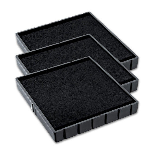 COLOP E/Q43 Replacement Ink Pads – Pack of 3 EQ43 Refill Pads Compatible with Printer Q 43 and Printer Q 43 Dater