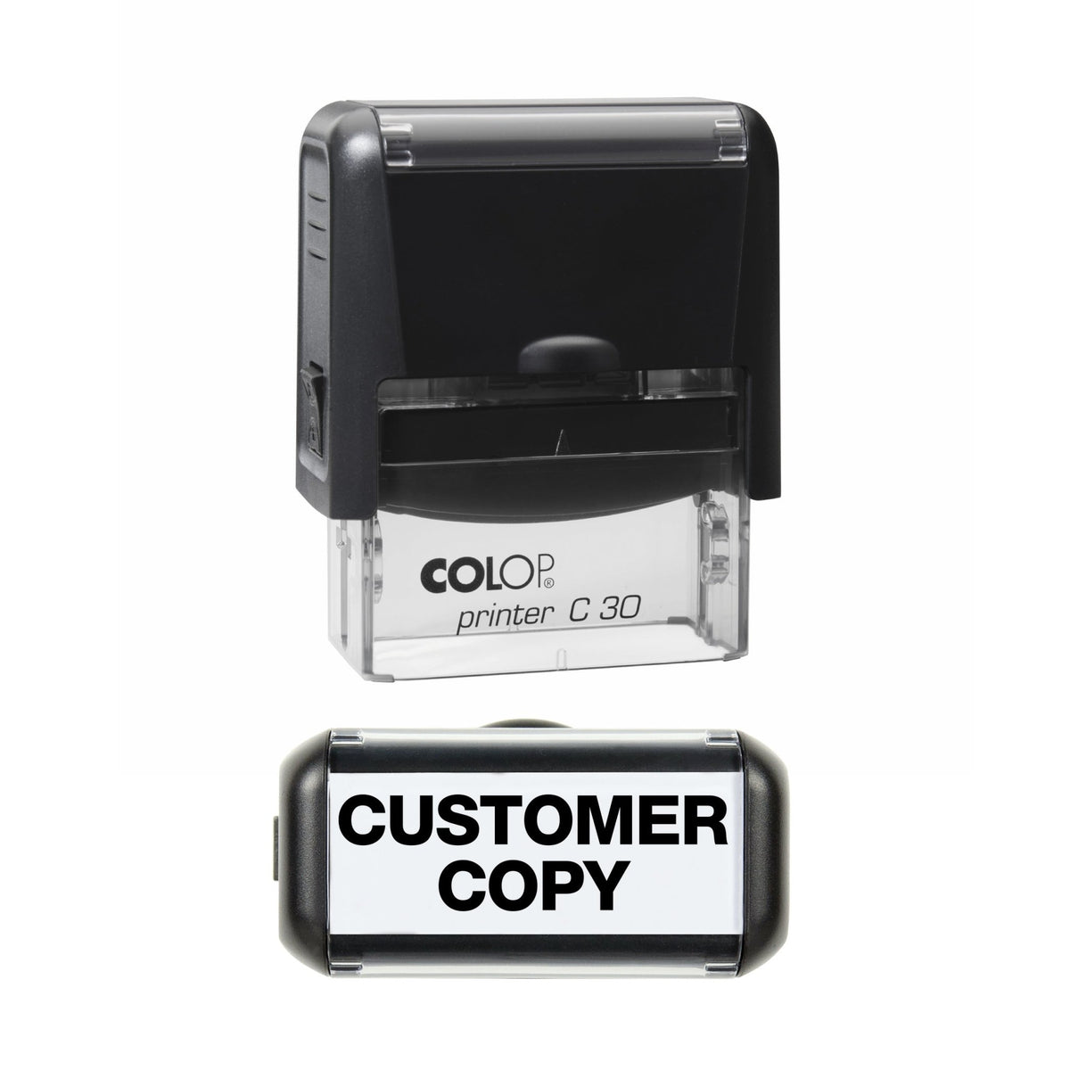 Customer Copy - 45mm x 15mm Impression