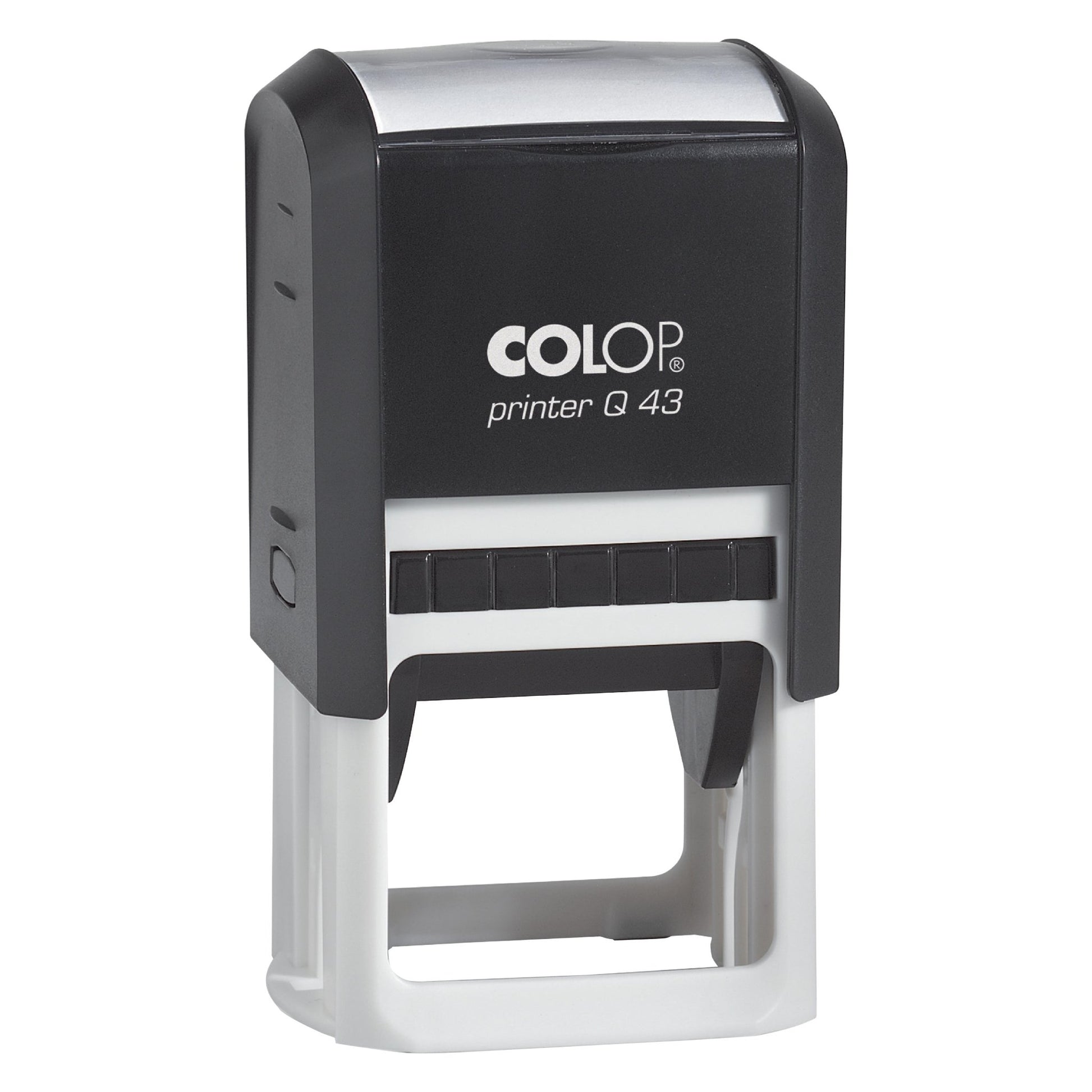Date Stamp - Self Inking - Personalised - 43 x 43 mm - Up to 6 lines of text