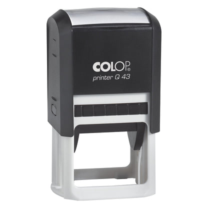 Date Stamp - Self Inking - Personalised - 43 x 43 mm - Up to 6 lines of text