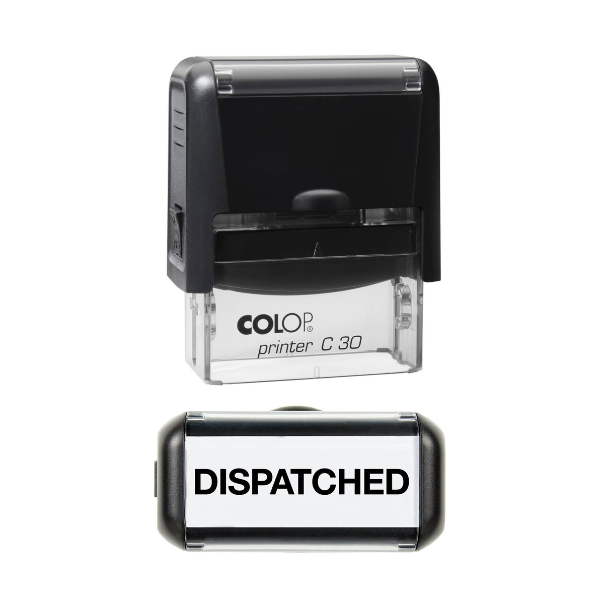 Dispatched - Rubber Stamp - 45mm x 5mm Impression