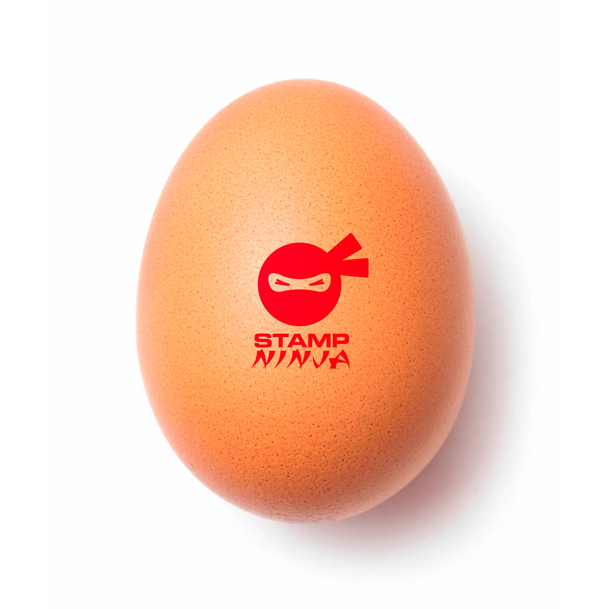 Egg marked using red egg marking ink