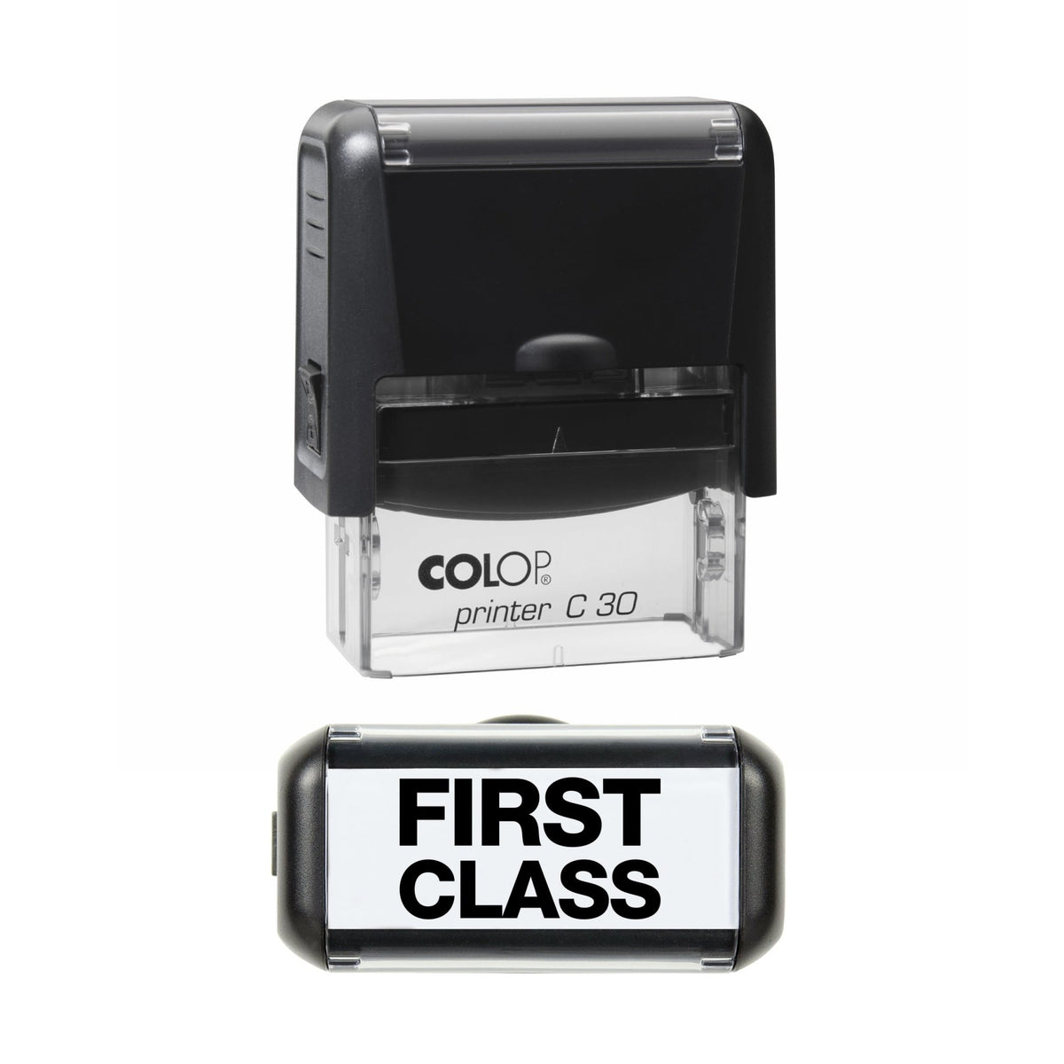 First Class - Self-Inking Stamp - COLOP C30 - 45 x 18mm